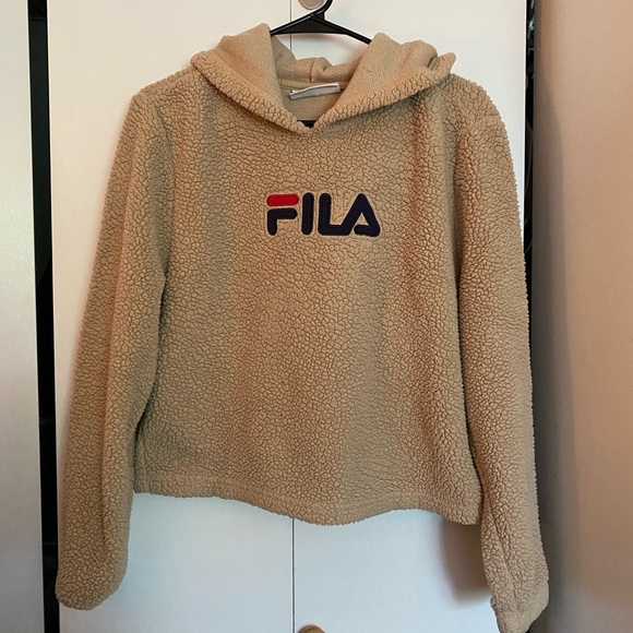 fila teddy hoodie - Picture 1 of 3